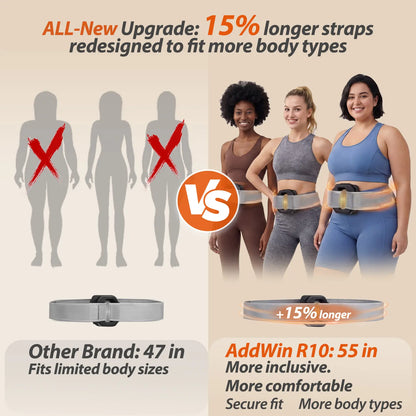 Experience Ultimate Muscle Recovery with the ADDWIN 2026 Fascia Ring R10 - Adjustable, Cordless, and Perfect for On-the-Go Relief!