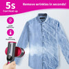 Dr.Flash Portable Garment Steamer - Fast Heating, 7 Modes & LED Display for Effortless Travel Ironing