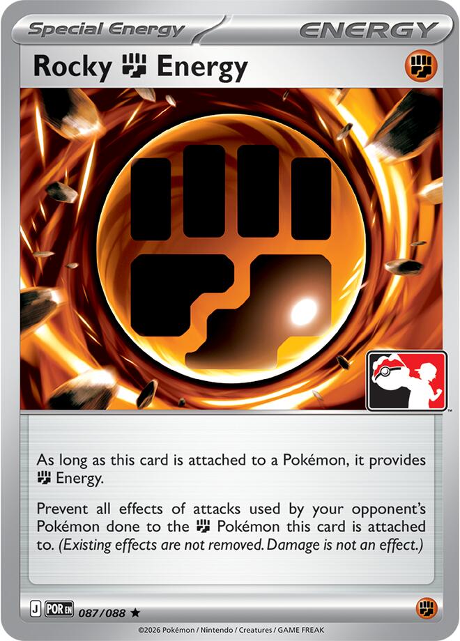 Rocky Fighting Energy Card #087