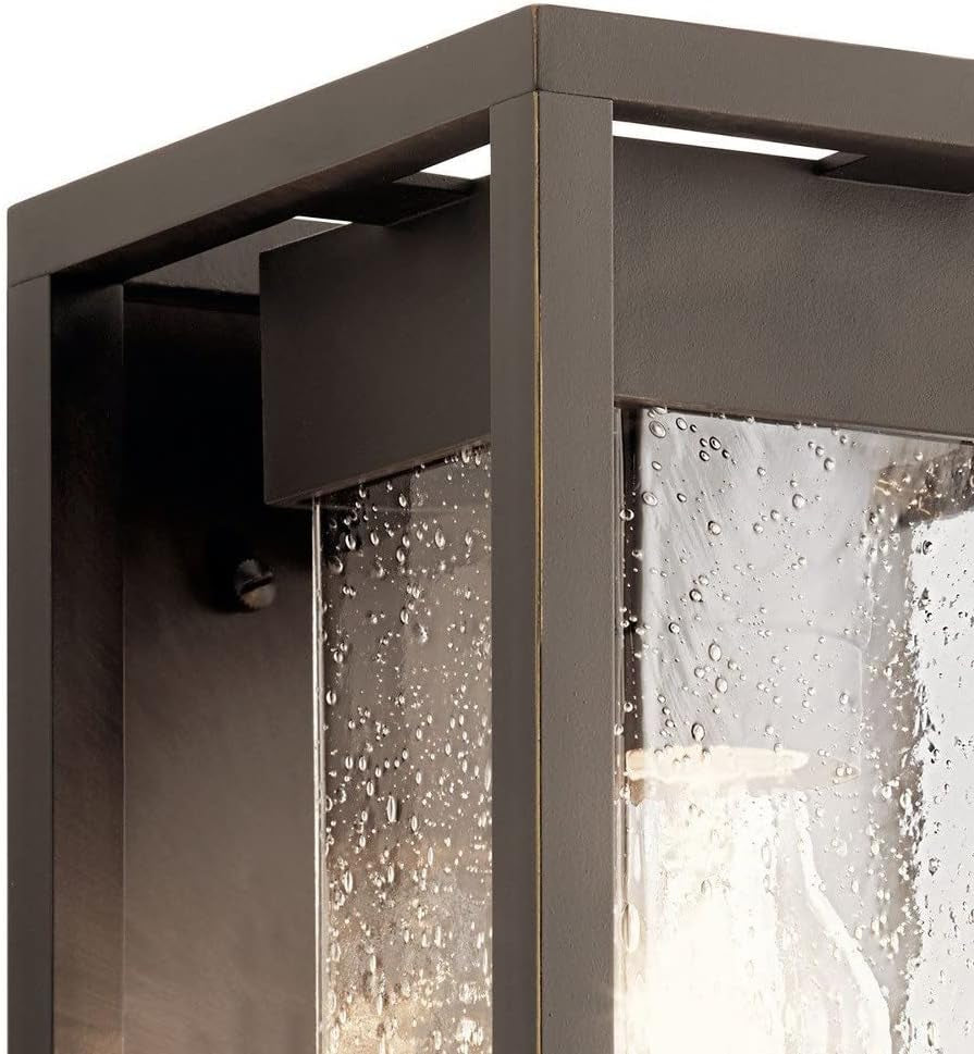 Elevate Your Outdoor Space with the Mercer 12-Inch 1 Light Wall Lantern in Olde Bronze Finish