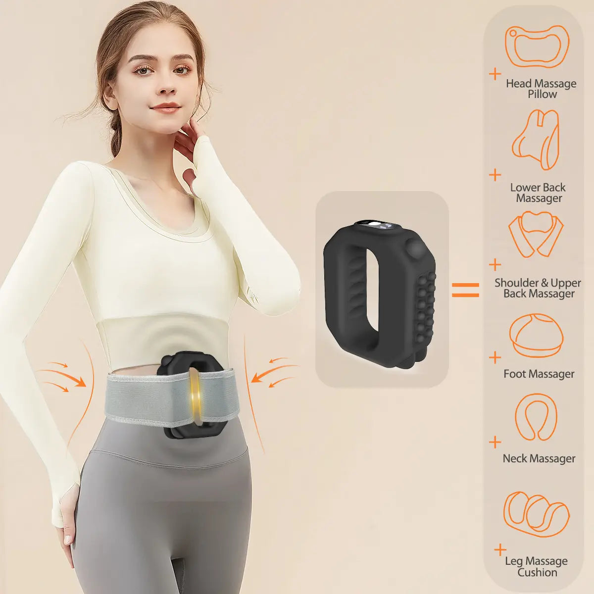 Experience Ultimate Muscle Recovery with the ADDWIN 2026 Fascia Ring R10 - Adjustable, Cordless, and Perfect for On-the-Go Relief!