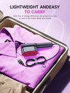 Dr.Flash Portable Garment Steamer - Fast Heating, 7 Modes & LED Display for Effortless Travel Ironing