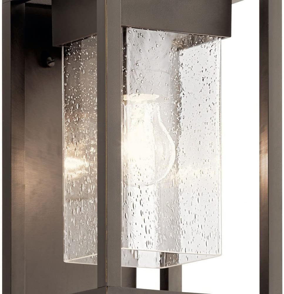 Elevate Your Outdoor Space with the Mercer 12-Inch 1 Light Wall Lantern in Olde Bronze Finish