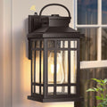 Transform Your Outdoors with OPAXIS Dusk to Dawn Modern Wall Sconce - Elegant Oil Rubbed Bronze Exterior Lighting for Patios and Garages