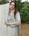 Ivory Botanica Embroidered Lawn Suit