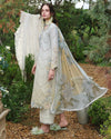 Ivory Botanica 3Pc Lawn Suit