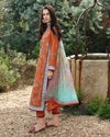 Embroidered Lawn Suit - Rosearie Dream