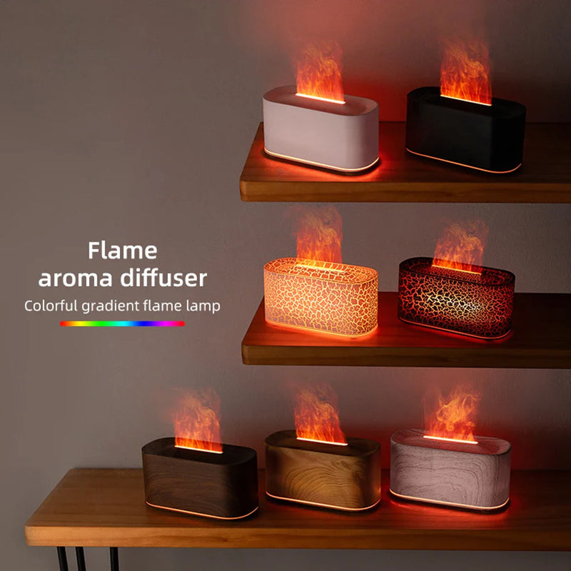 Flame Effect Aromatherapy Diffuser