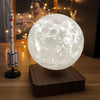 Magnetic Floating Moon Lamp – 3D Printed Levitating Light
