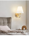 Modern Fabric Wall Sconce Light