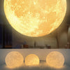 Magnetic Floating Moon Lamp – 3D Printed Levitating Light