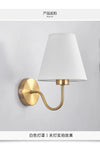 Modern Fabric Wall Sconce Light