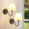 Modern Fabric Wall Sconce Light