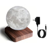 Magnetic Floating Moon Lamp – 3D Printed Levitating Light