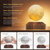 Magnetic Floating Moon Lamp – 3D Printed Levitating Light