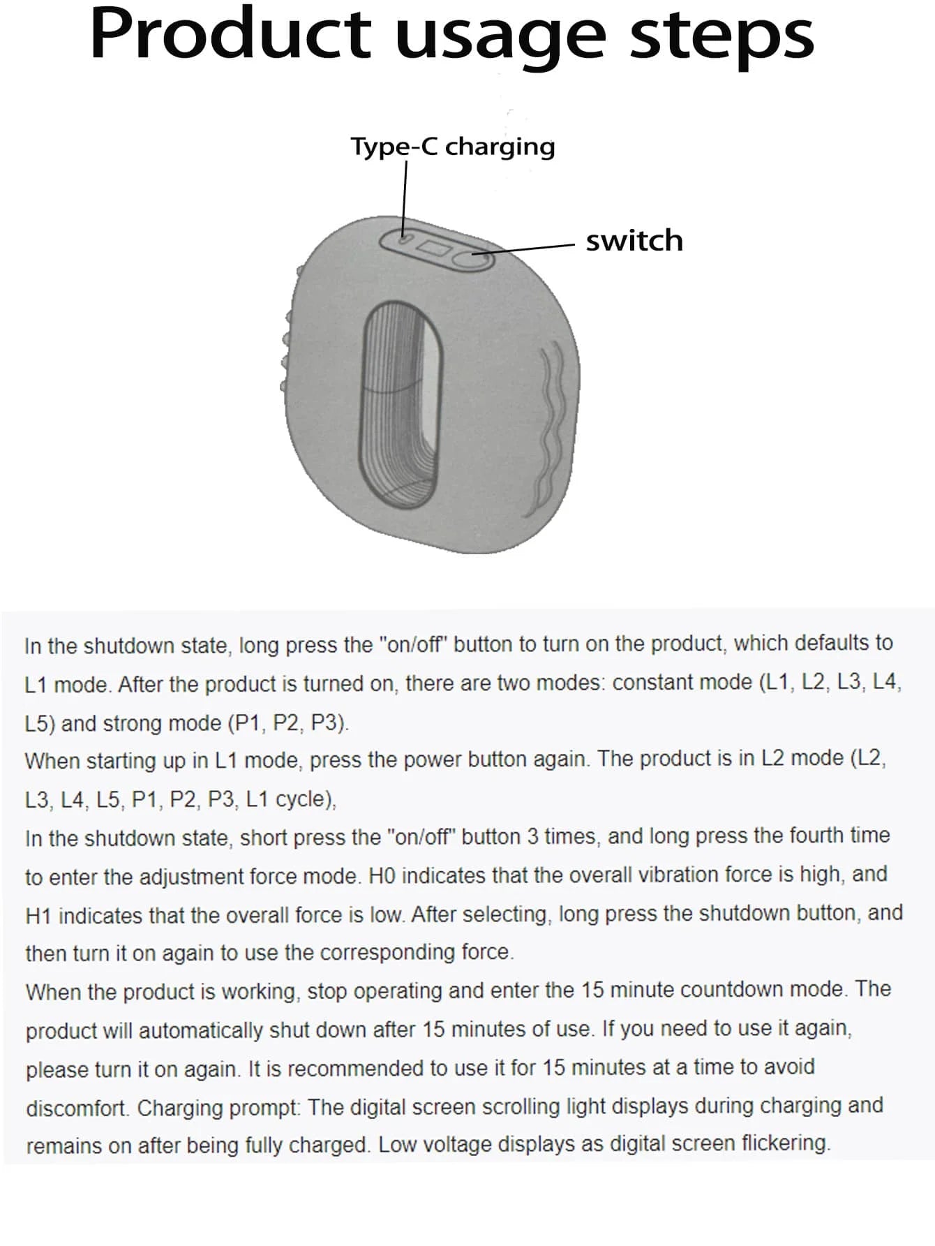 Experience Ultimate Relaxation with the New Hot Compress Electric Fascia Ring Muscle Relaxation Waist Massager - USB Charging for Convenient Use