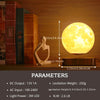 Magnetic Floating Moon Lamp – 3D Printed Levitating Light