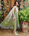 3-Pc Embroidered Lawn Suit - Ivy