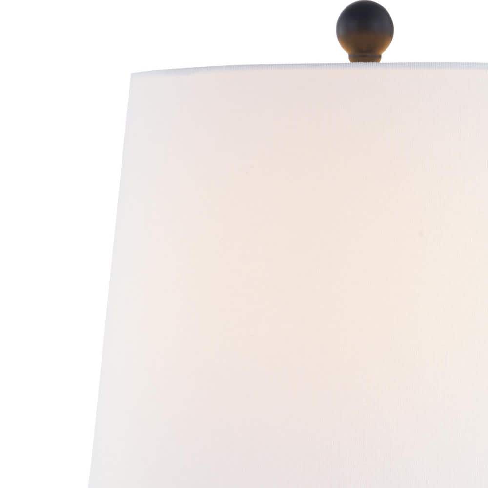 Illuminate Your Space with the 57.5 In. Black 3-Piece Traditional Dimmable Floor and Table Lamp Set - Perfect for Any Room!