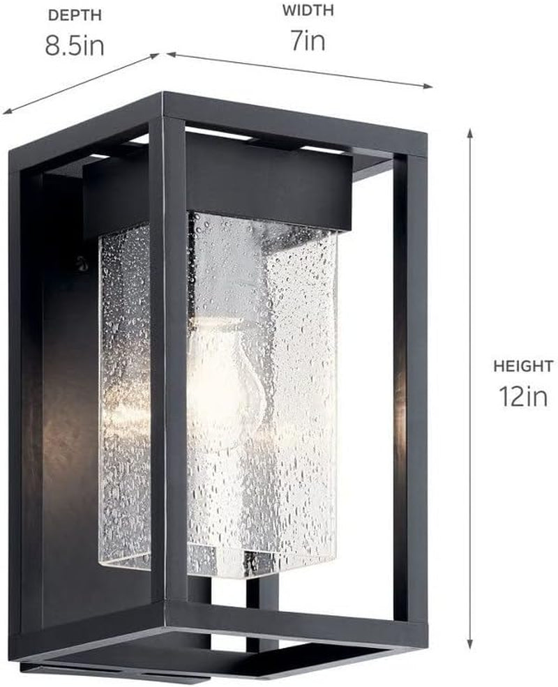Elevate Your Outdoor Space with the Mercer 12-Inch 1 Light Wall Lantern in Olde Bronze Finish
